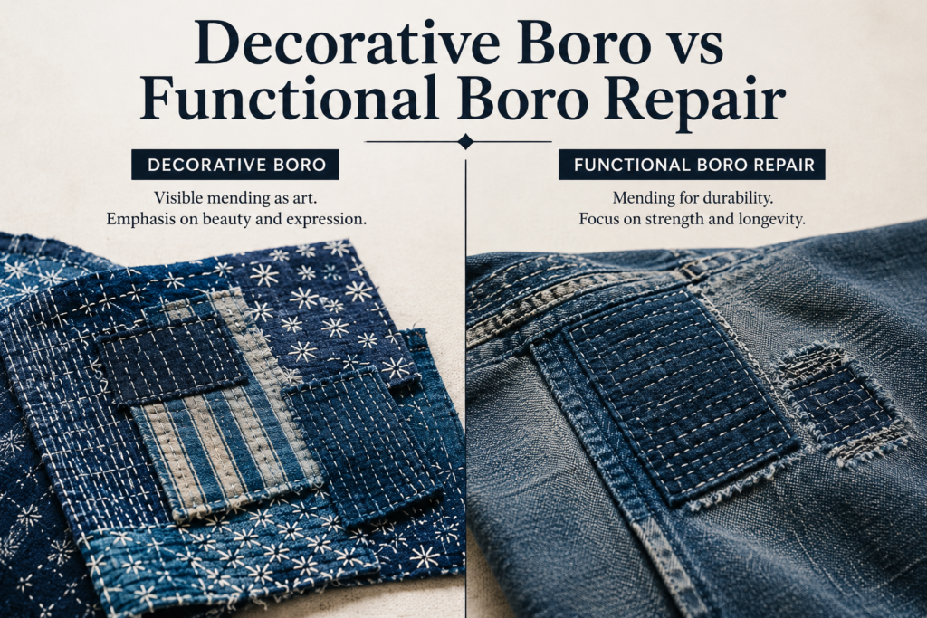 Can You Do Boro Stitching Without Sashiko?