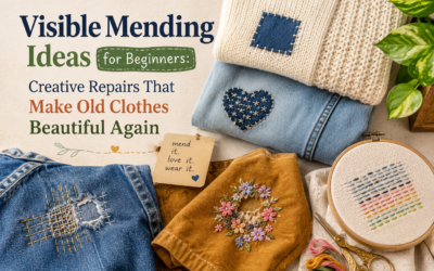 Visible Mending Ideas for Beginners: Creative Repairs That Make Old Clothes Beautiful Again
