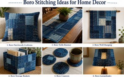 Boro Stitching Ideas for Home Decor
