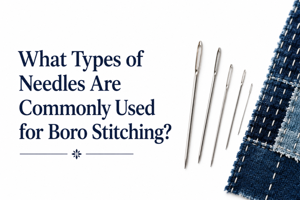 Do You Need Special Needles for Boro Stitching?