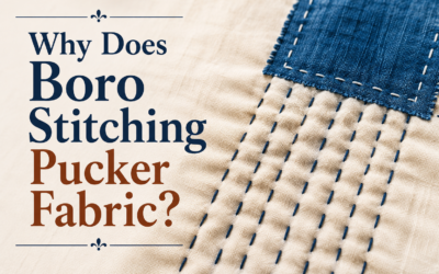 Why Does Boro Stitching Pucker Fabric?