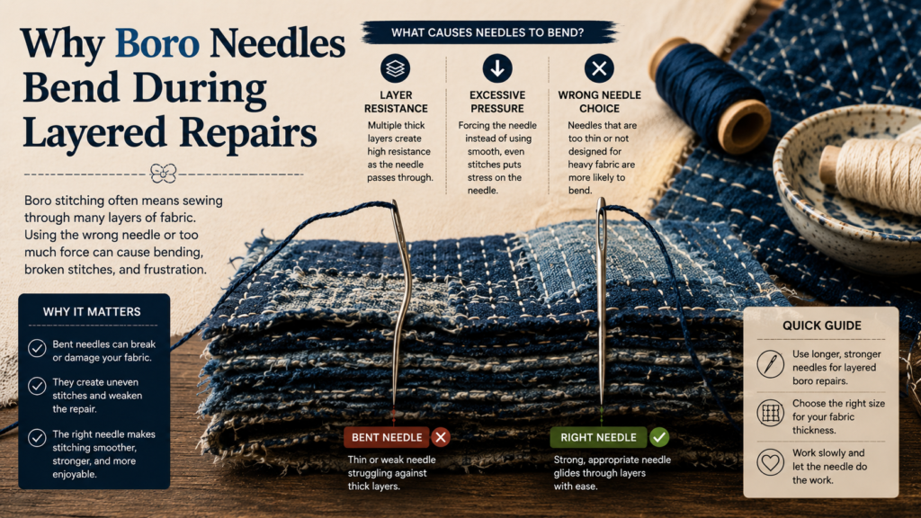 What Needle Size Works Best for Boro Stitching?