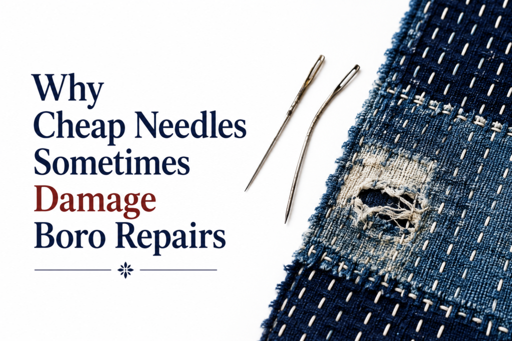 Do You Need Special Needles for Boro Stitching?