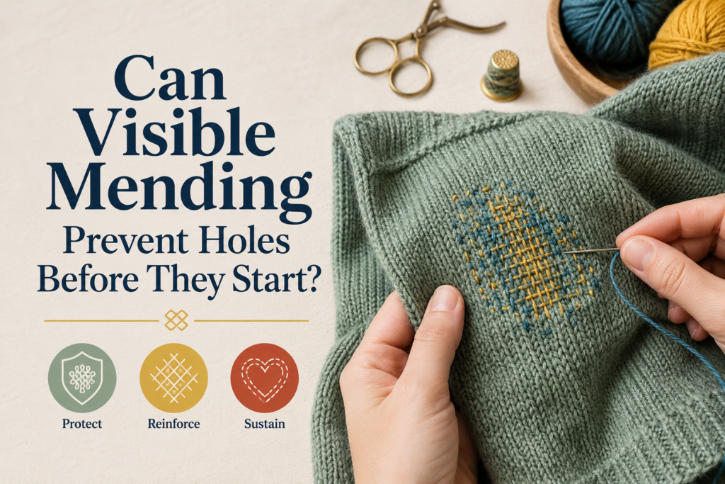 Can Visible Mending Make Clothes Last Longer?