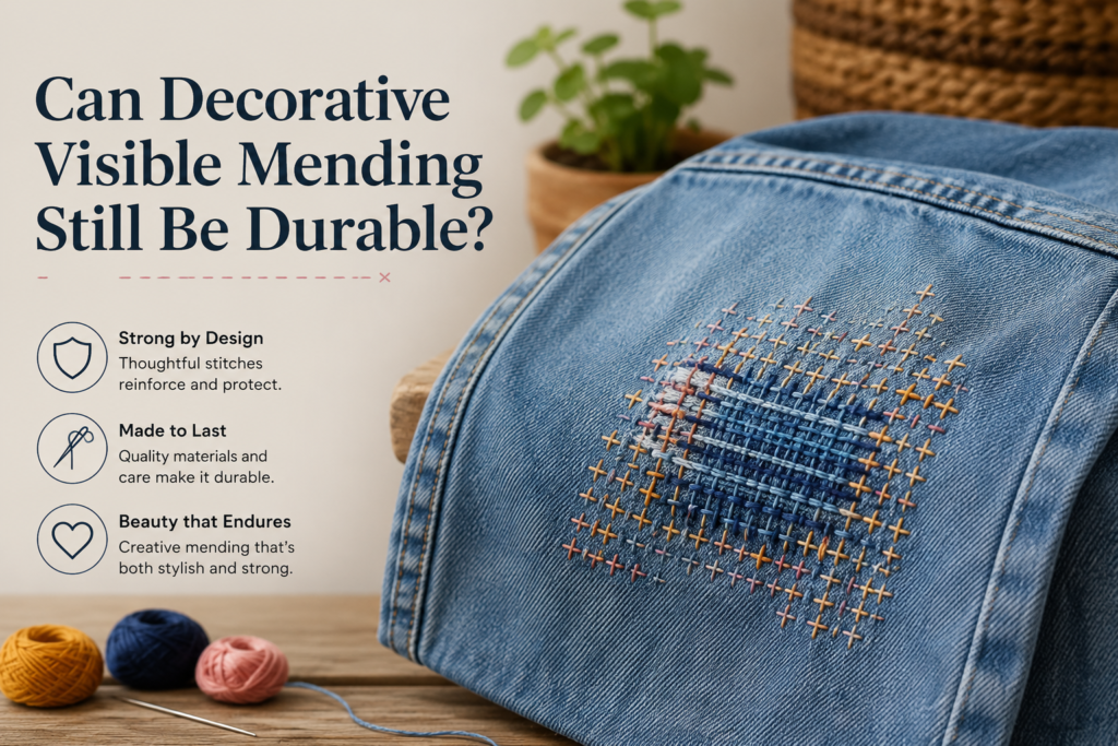 Can Visible Mending Make Clothes Last Longer?