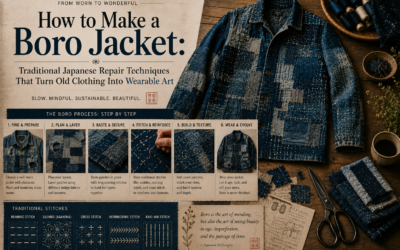 How to Make a Boro Jacket: Traditional Japanese Repair Techniques That Turn Old Clothing Into Wearable Art