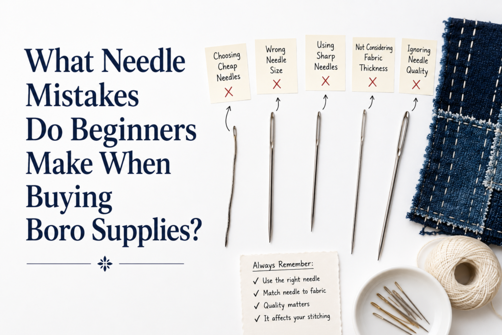 Do You Need Special Needles for Boro Stitching?