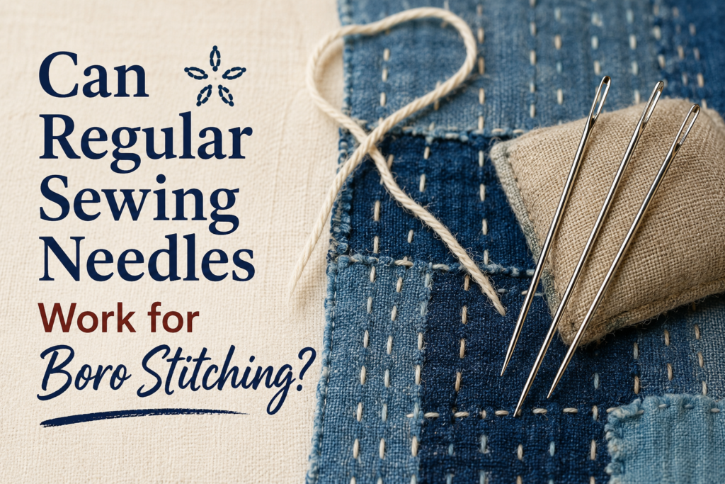 What Needle Size Works Best for Boro Stitching?