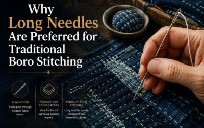 Why Long Needles Are Preferred for Traditional Boro Stitching