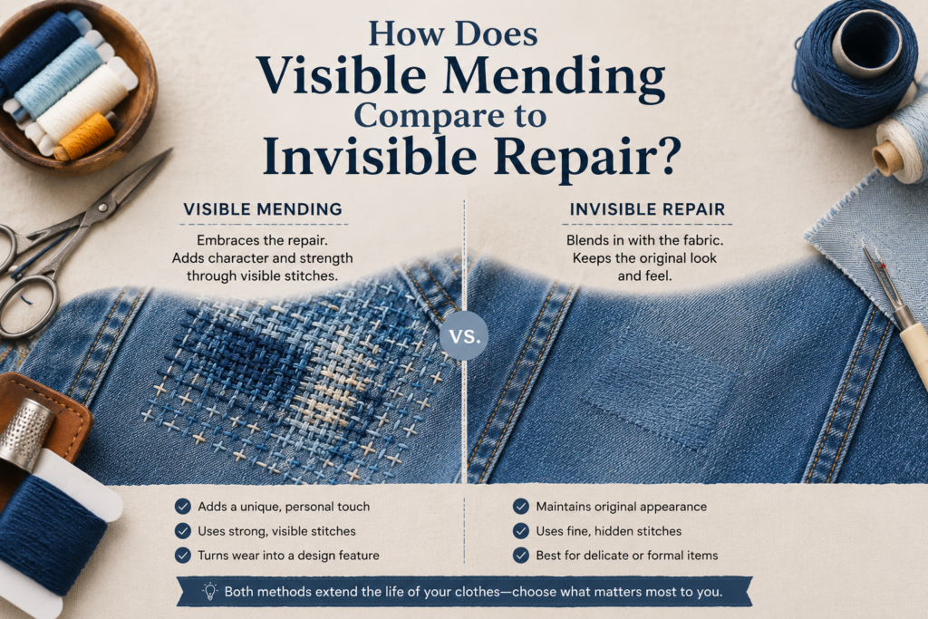 Can Visible Mending Make Clothes Last Longer?
