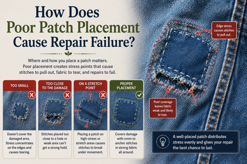 Why Some Visible Mending Repairs Fail Quickly
