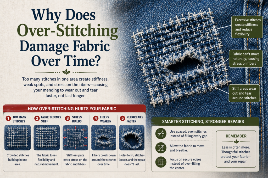 Why Some Visible Mending Repairs Fail Quickly