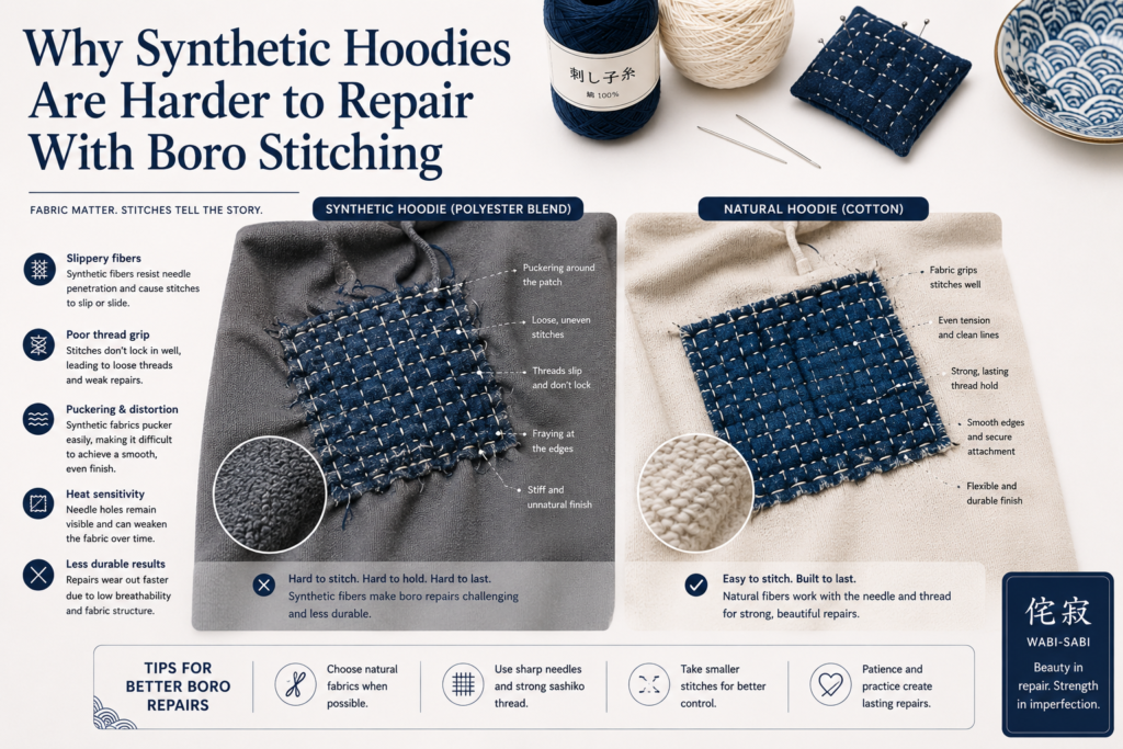 How to Add Boro Patches to Shirts and Hoodies