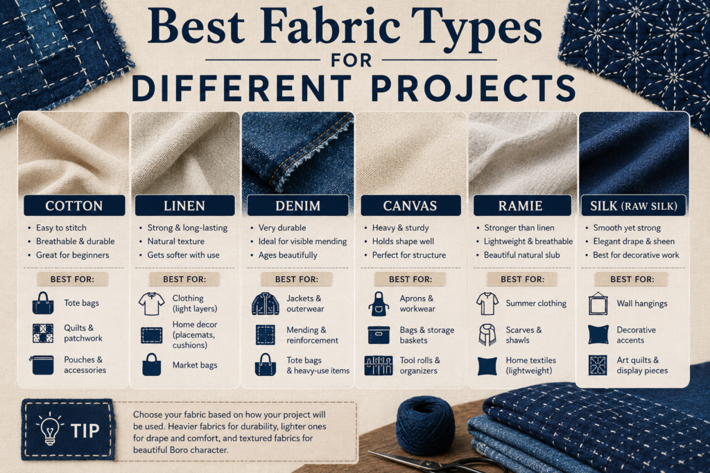 Best Fabric Types for Different Projects