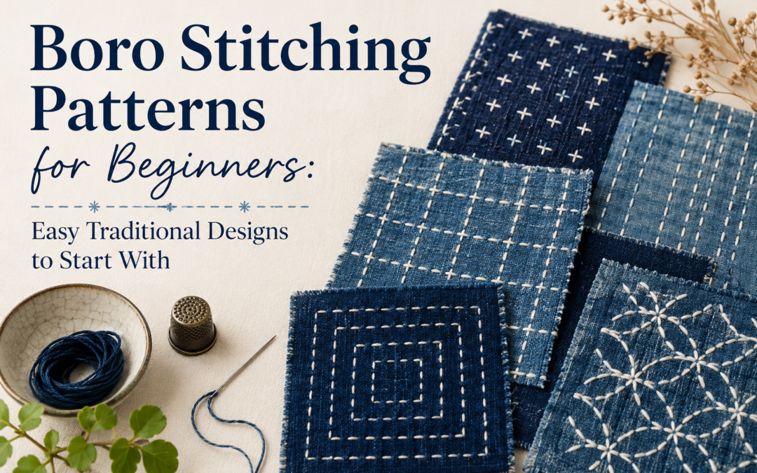 Boro Stitching Patterns for Beginners