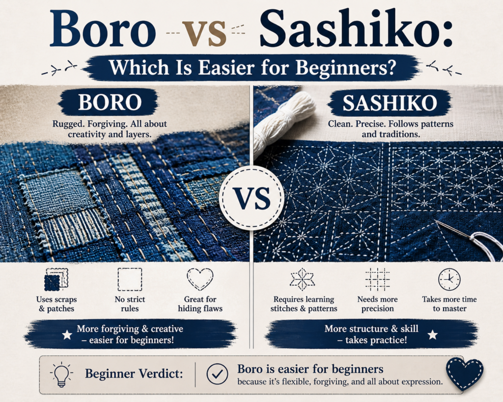 Boro vs Sashiko