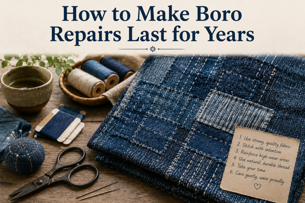 How to Make Boro Repairs Last for Years