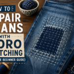 How to Repair Jeans with Boro Stitching