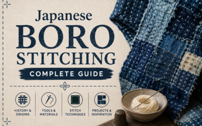 Japanese Boro Stitching Complete Guide: History, Techniques, Patterns, and Modern Uses