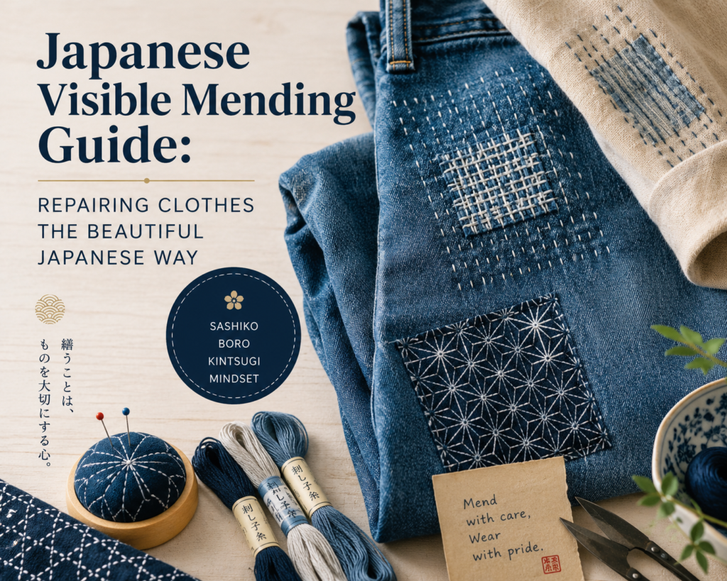 Japanese Visible Mending Guide