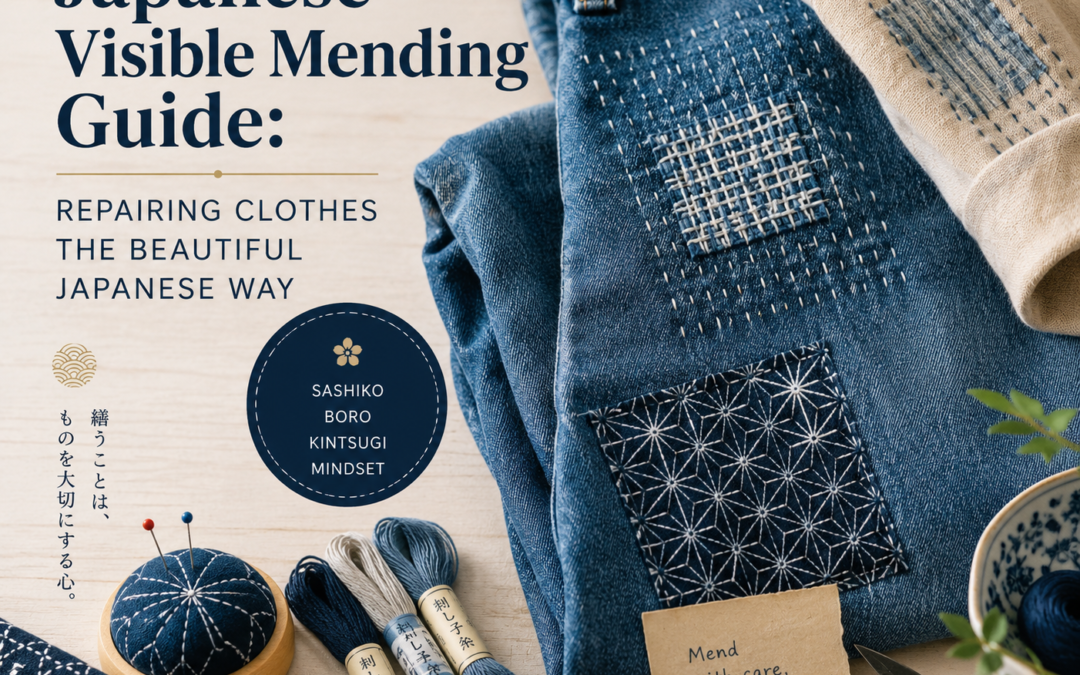 Japanese Visible Mending Guide