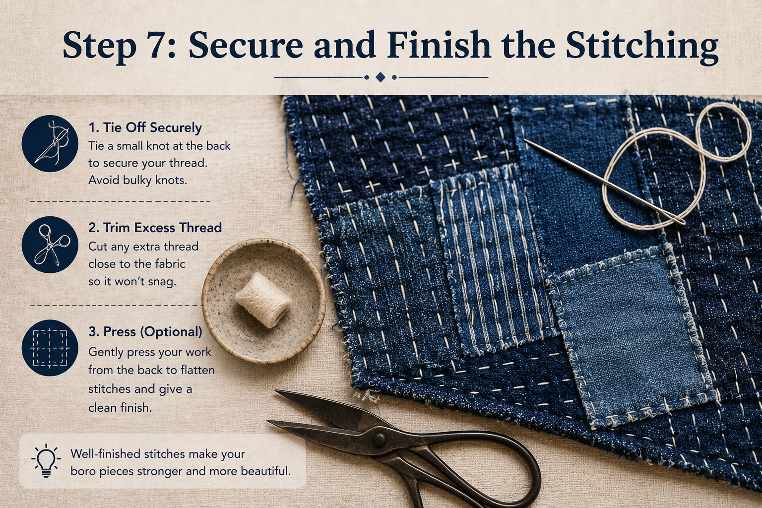 How to Do Boro Stitching