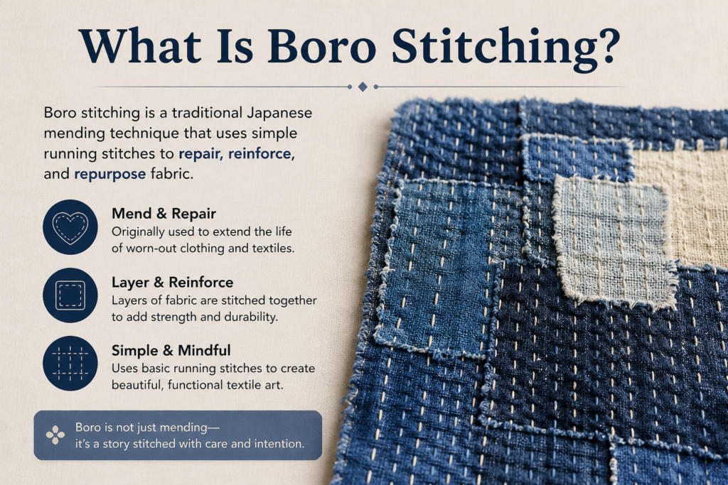 How to do Boro Stitching