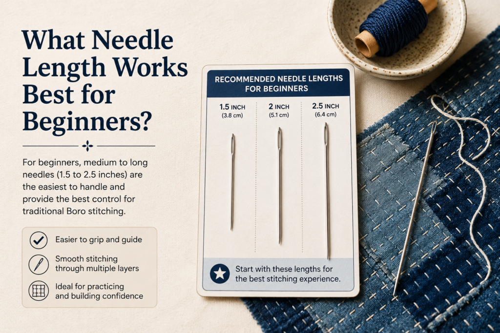 What Needle Size Works Best for Boro Stitching?