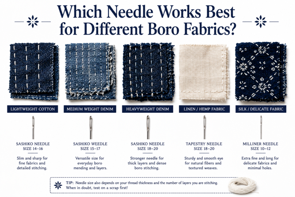 Do You Need Special Needles for Boro Stitching?
