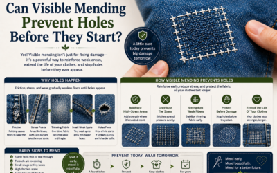 Can Visible Mending Prevent Holes Before They Start?