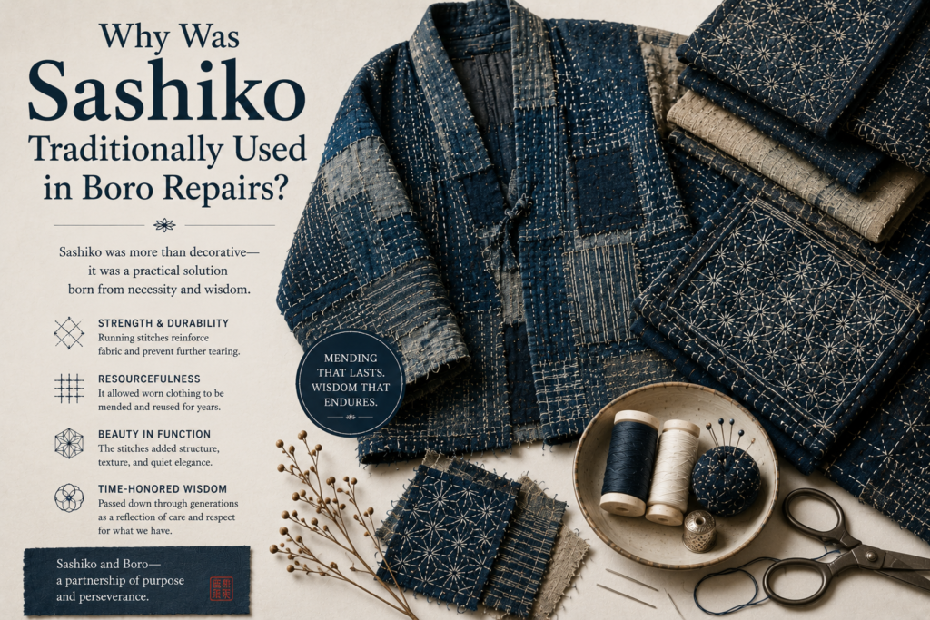 Can You Do Boro Stitching Without Sashiko?