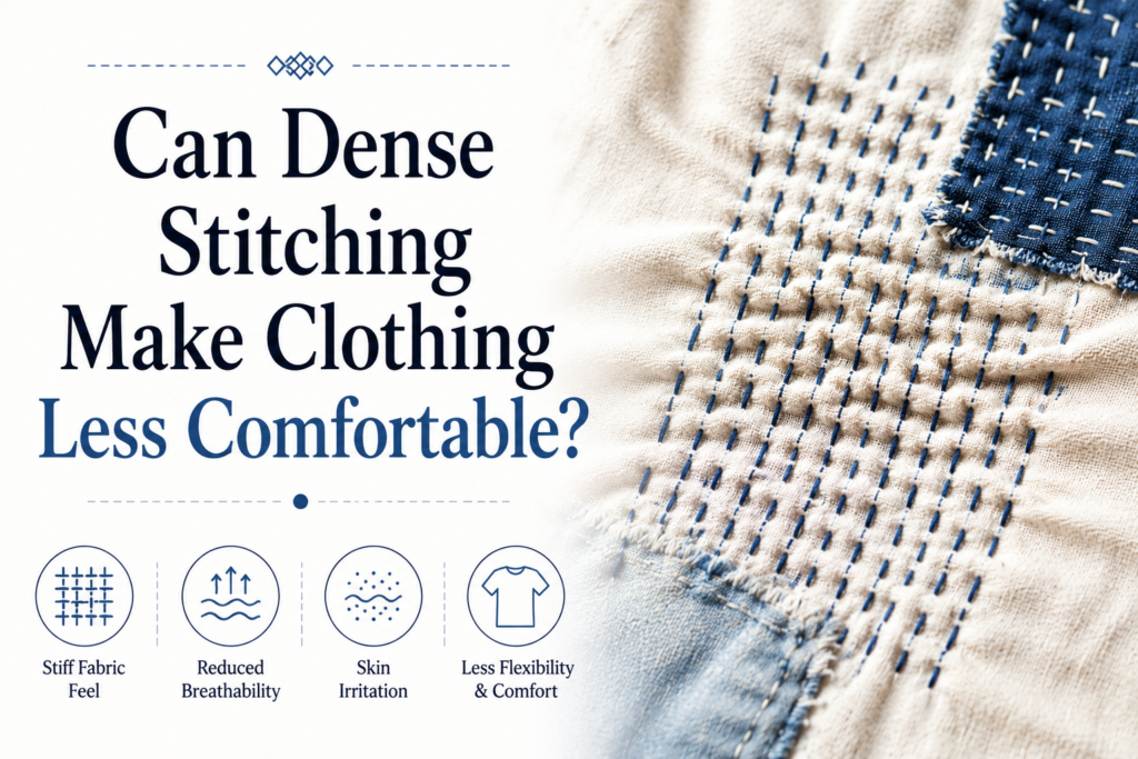 Can Boro Stitching Be Too Dense?