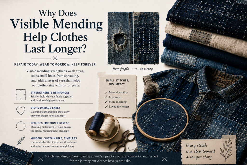 Can Visible Mending Make Clothes Last Longer?